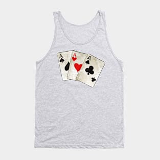 Gambling with cards Tank Top